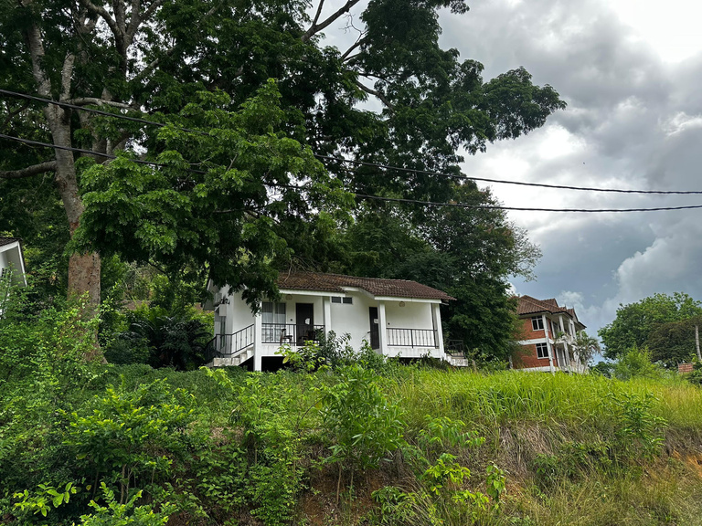 Existing chalet building at Tasoh Lake Resort